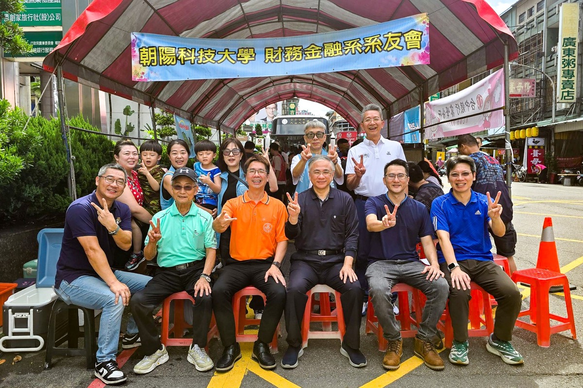 朝陽捐血日凝聚校友力量，以具體行動回饋社會。圖片