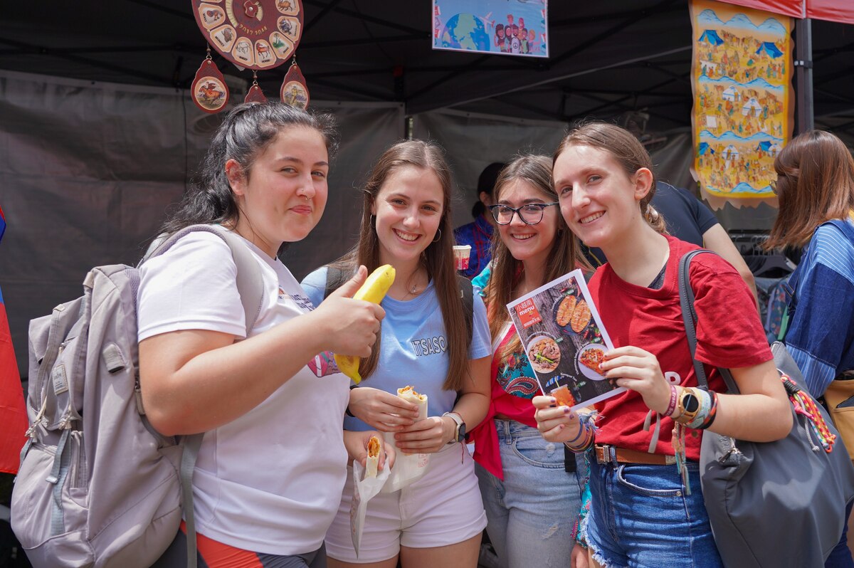 Exchange students from Spain enjoyed their lives in CYUT.Image