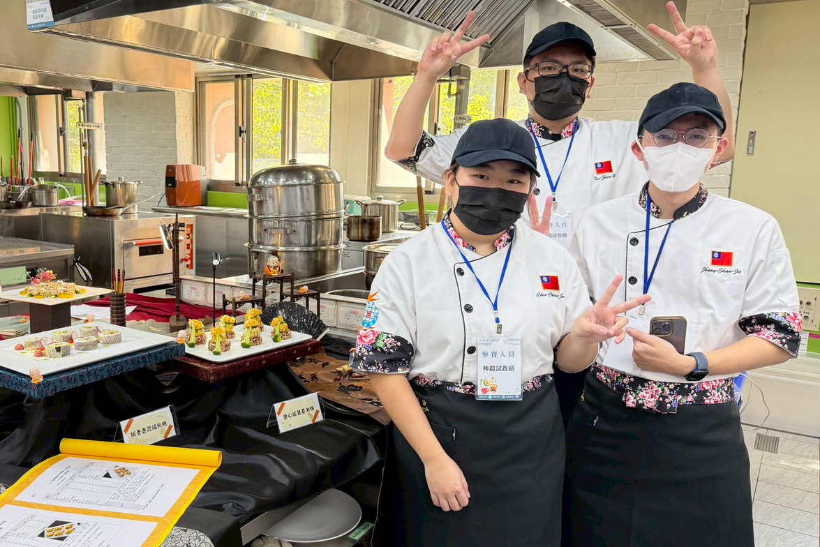 CTUST team won first place in the General Division with dishes made from whole grains and locally sourced ingredients.Image