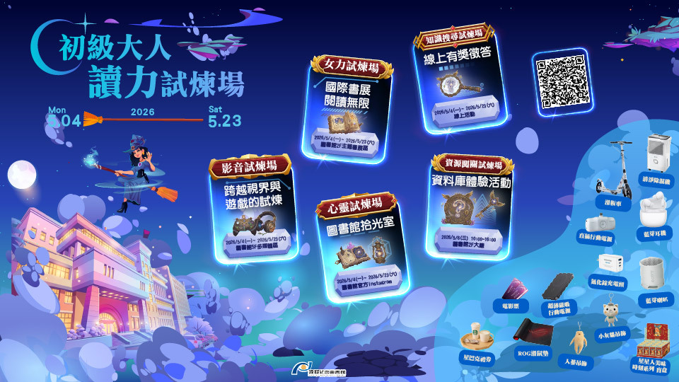【114學年度書香週｜初級大人讀力試煉場】圖片