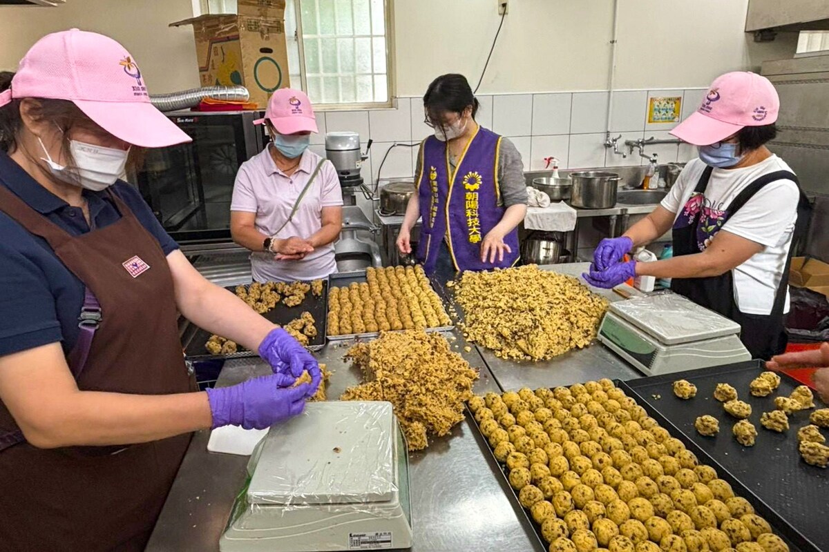 USR團隊獨創香菇滷肉餡，透過跨域合作，推動食農教育，備受地方肯定。圖片