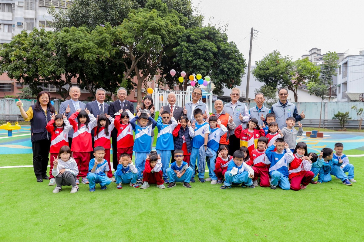 With guests, teachers, and students as witnesses, EVERJOY PARK becomes the school’s most significant campus transformation in over a century.Image