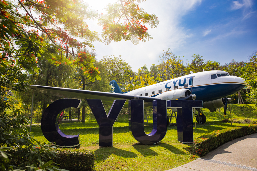 CYUT established Taiwan’s first campus aviation center, offering comprehensive aviation training.Image