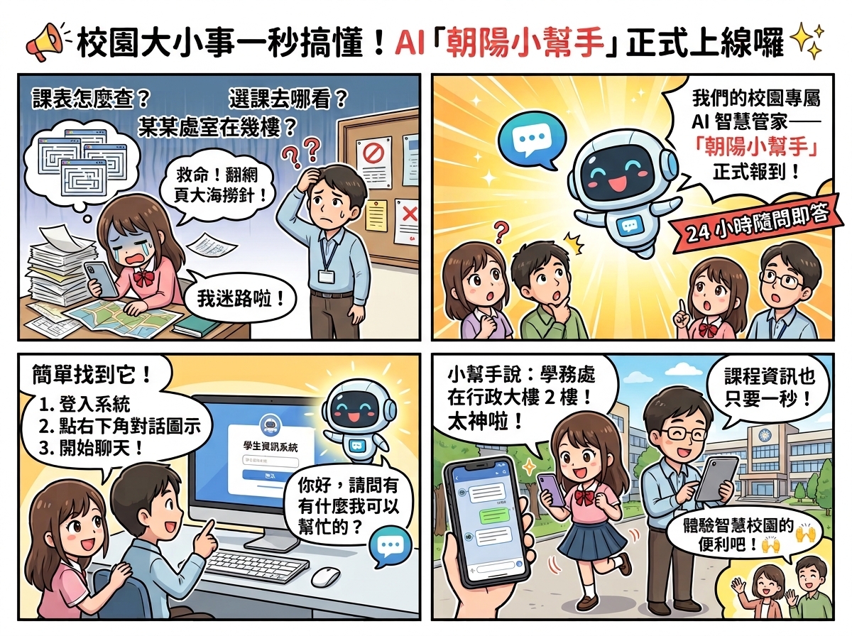 朝陽小幫手說明圖片