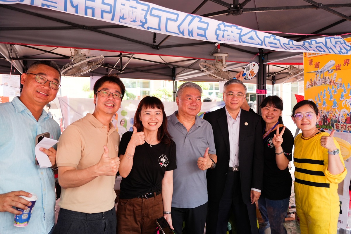 朝陽科大致力培育智慧永續菁英，多年蟬聯企業最愛，成為招募人才首選。圖片